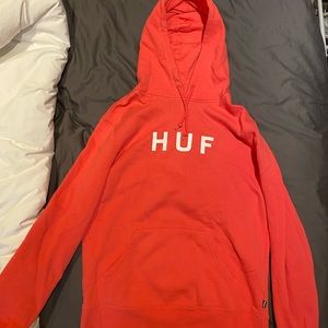 HUF red/orange Hoodie